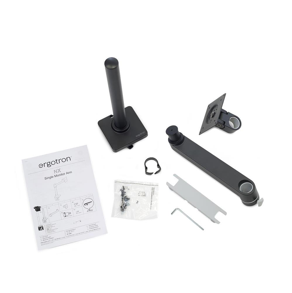 Soporte De Monitor Ergotron 45-669-224, Negro (Mate)