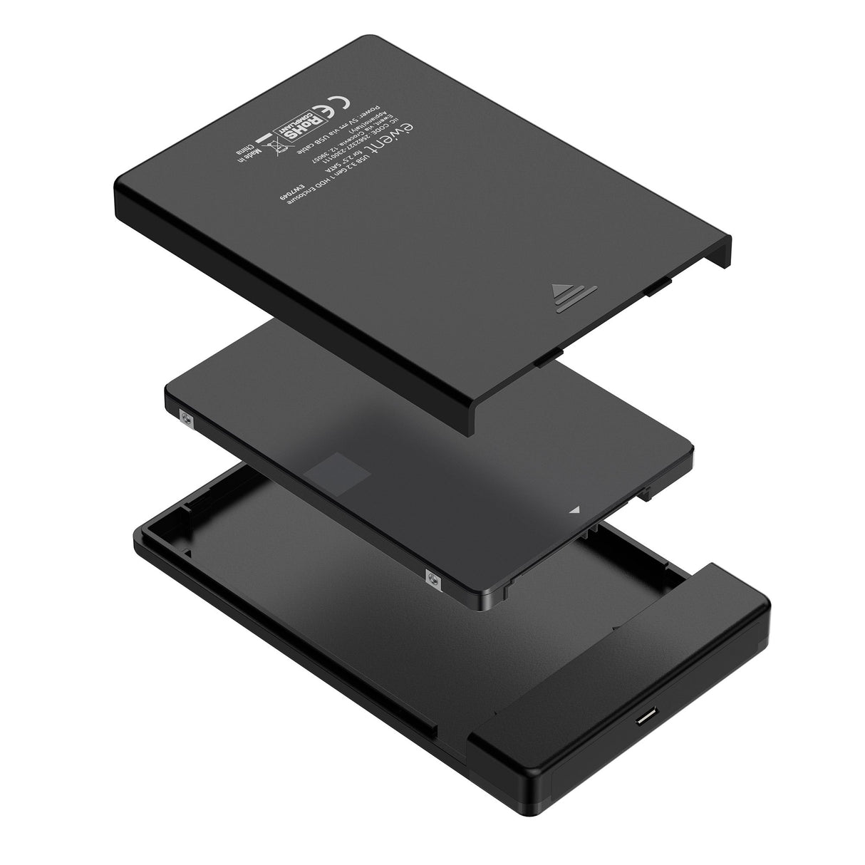 EAN 8052101433104 - Ewent EW7073 caja para disco duro externo Carcasa de disco duro/SSD Negro 2.5" imagen 2