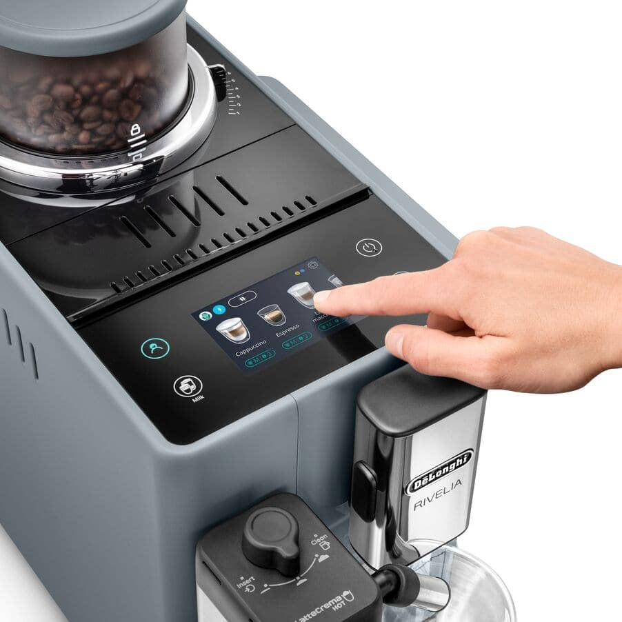 Cafetera Superautomática Delonghi Exam440.55.G Gris