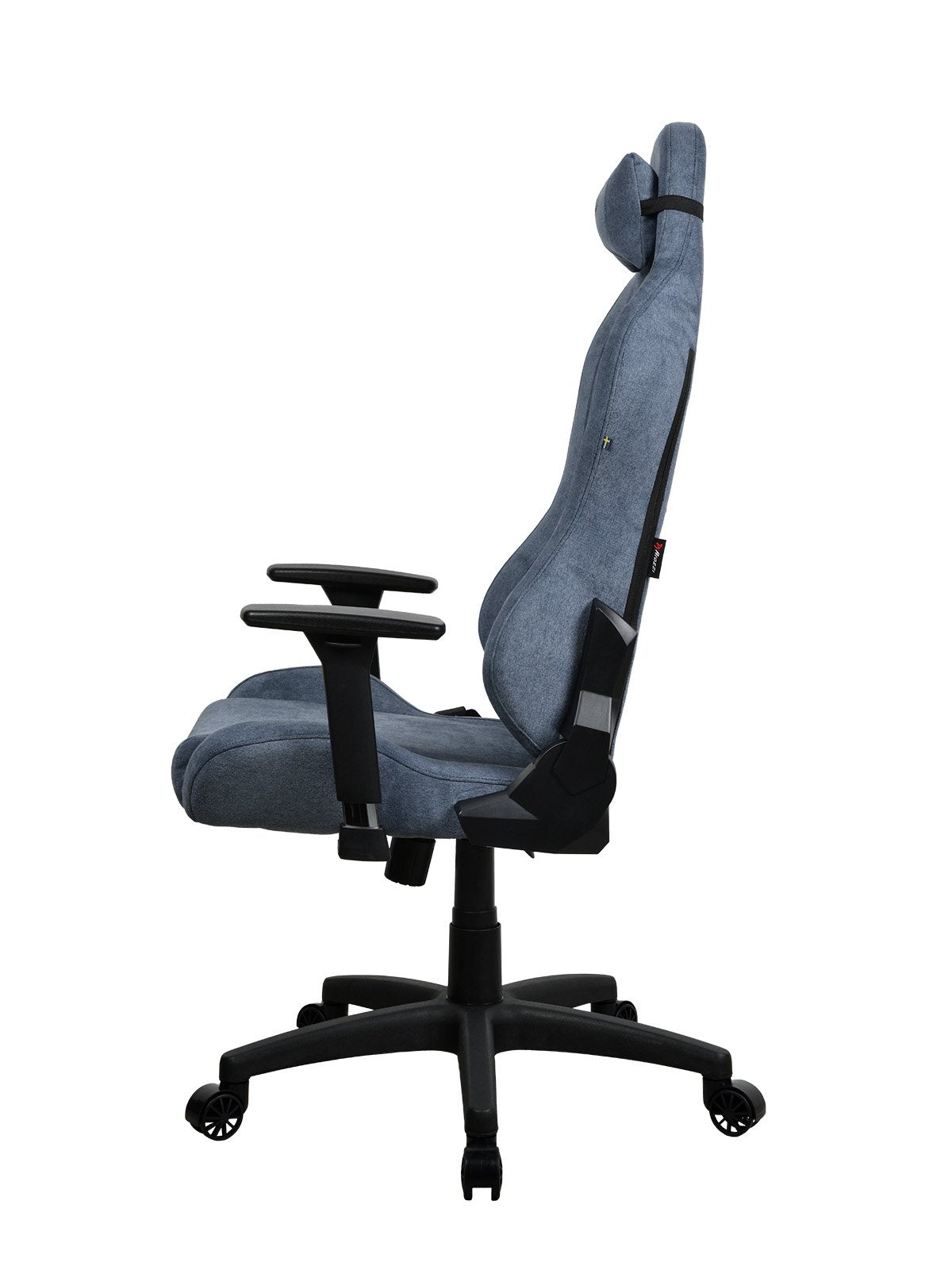 Silla Gaming Arozzi Torretta De Tejido Suave - Azul