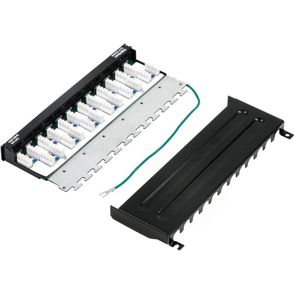 EAN 0710931401592 - Trendnet TC-P12C6AS panel de parcheo 0.5U imagen 7