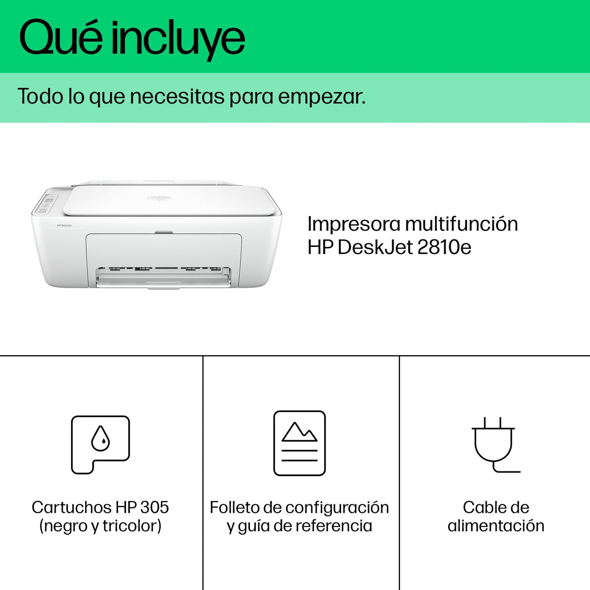 EAN 0196337820050 - HP DeskJet 2810e All-in-One Printer Inyección de tinta térmica A4 4800 x 1200 DPI 7,5 ppm Wifi imagen 6