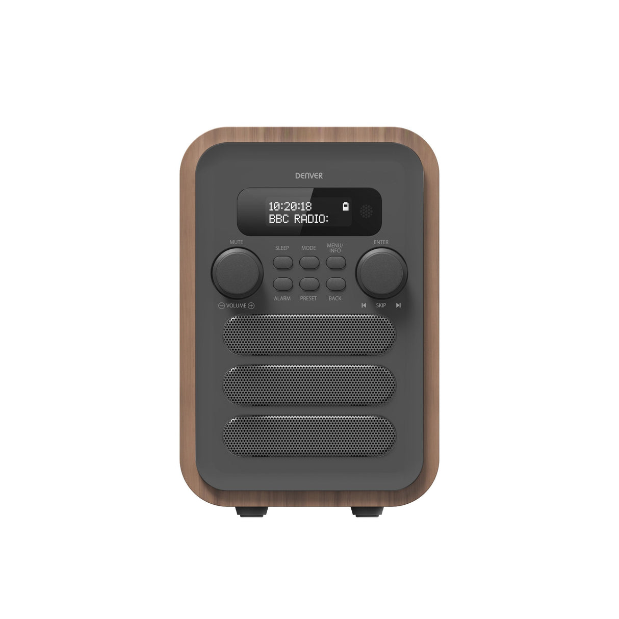 Denver Dab-48 Grau Radio Personal Digital