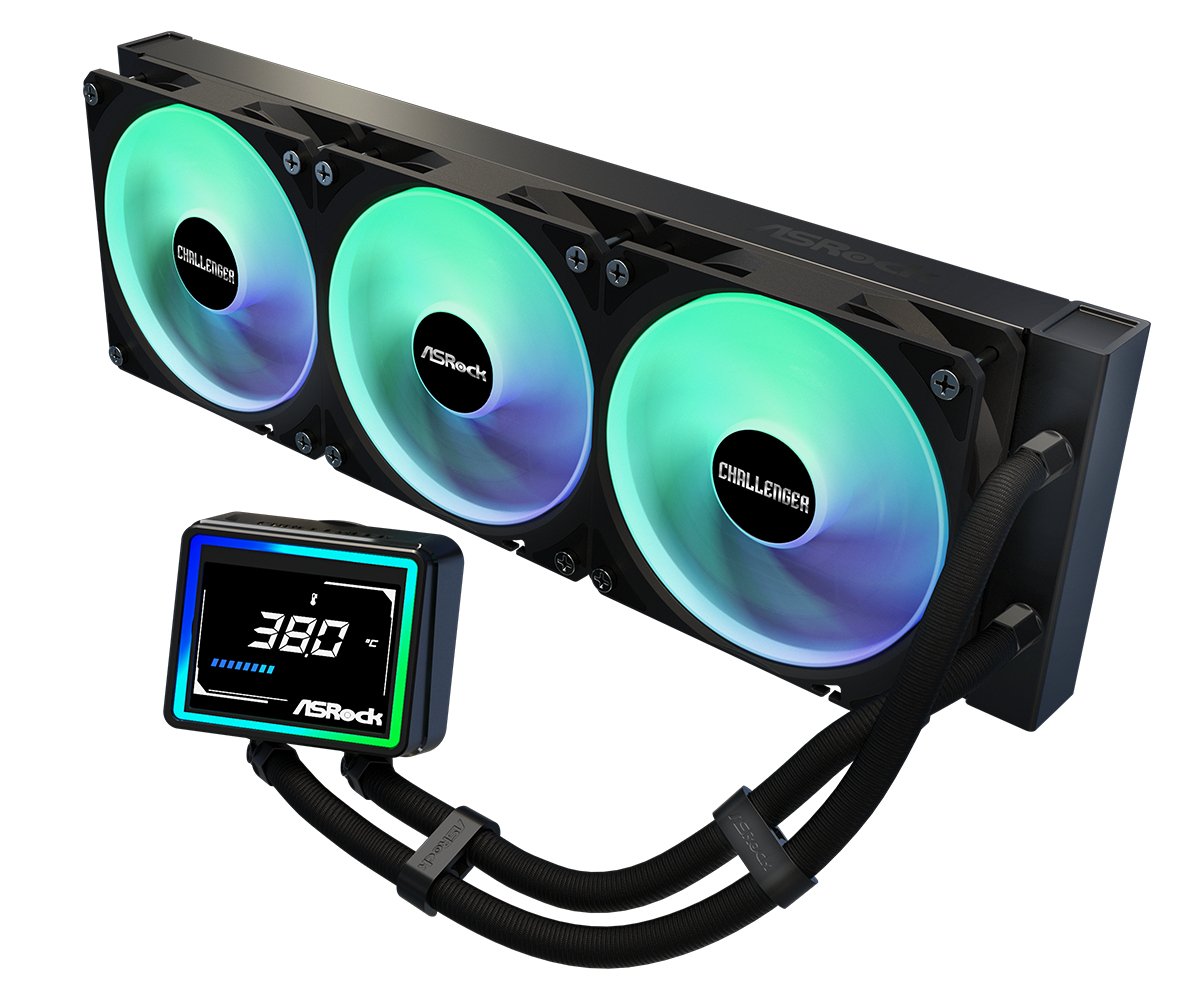 Refrigeración Líquida Cpc Asrock Challenger 360 Digital Argb Black