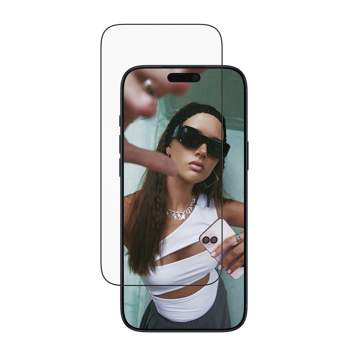 EAN 5715685029721 - PanzerGlass SAFE. by ® Screen Protector w. Black Frame iPhone 17 Pro Max | Ultra-Wide Fit w. EasyAligner imagen 1