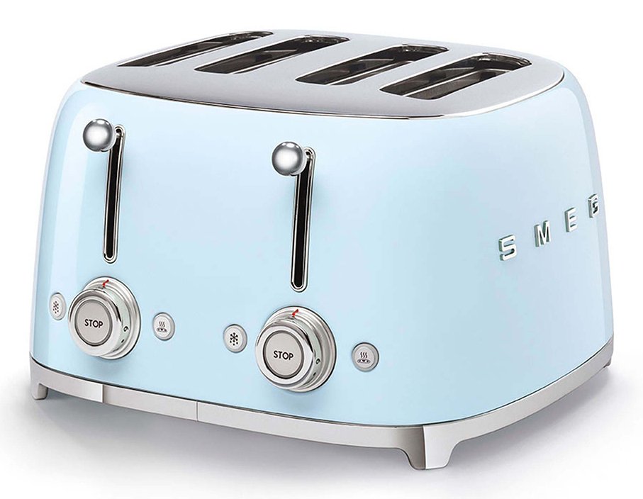 EAN 8017709263379 - Smeg TSF03PBEU tostadora 6 4 rebanada(s) 2000 W Azul imagen 2