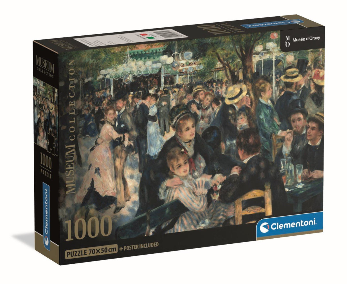 Puzzle Bal Du Moulin De La Galette Renoir Museum 1000pzs