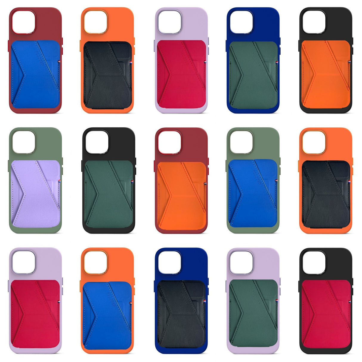 Decoded Silicone Magsafe Card Stand Sleeve Sage Leaf