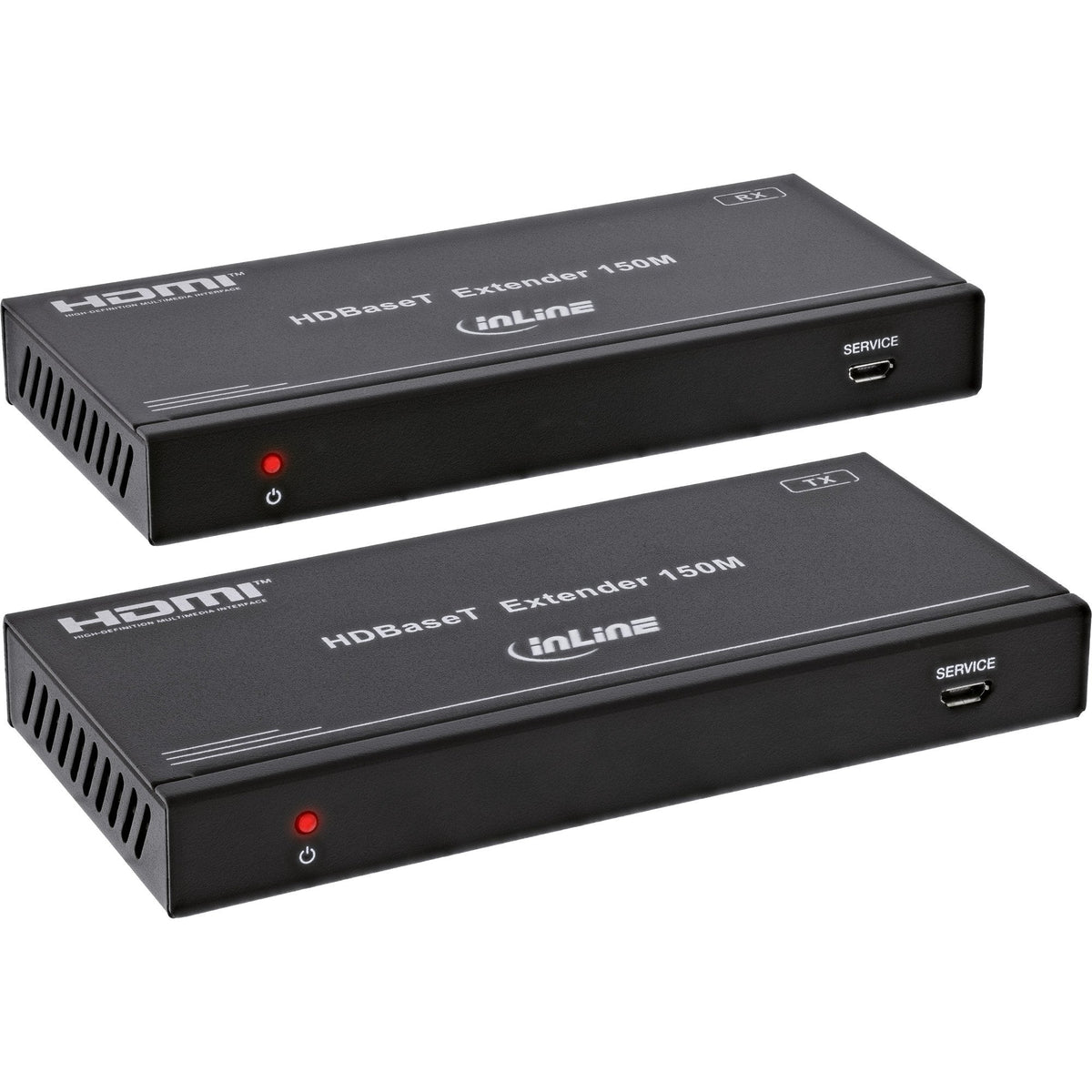 Video Extender, Cat.6, Hdmi 4k/60hz, Hdbaset Set Inline