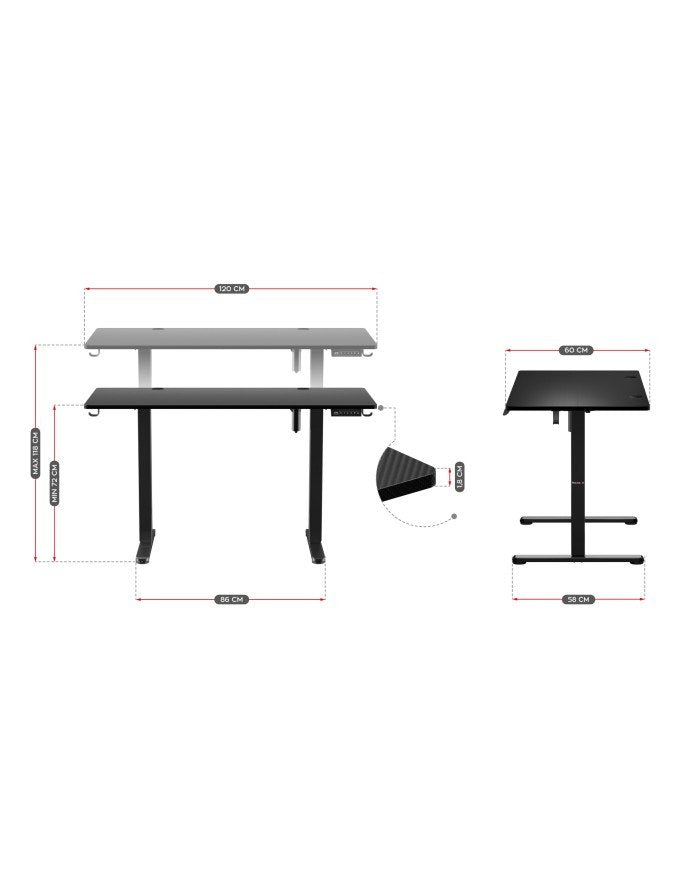 EAN 5903796012811 - Huzaro Hero 8.2 Negro imagen 14