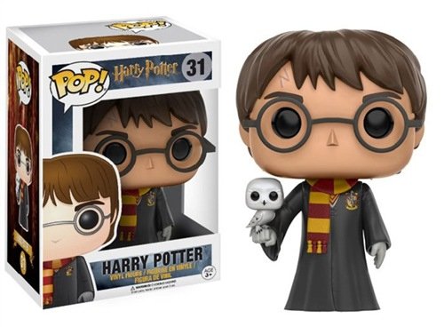 Figura Pop Harry Potter Harry With Hedwig