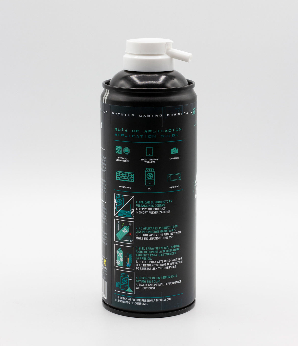 Synctech Ghost Spray De Gas Licuado Eliminador De Polvo Y Residuos Solidos