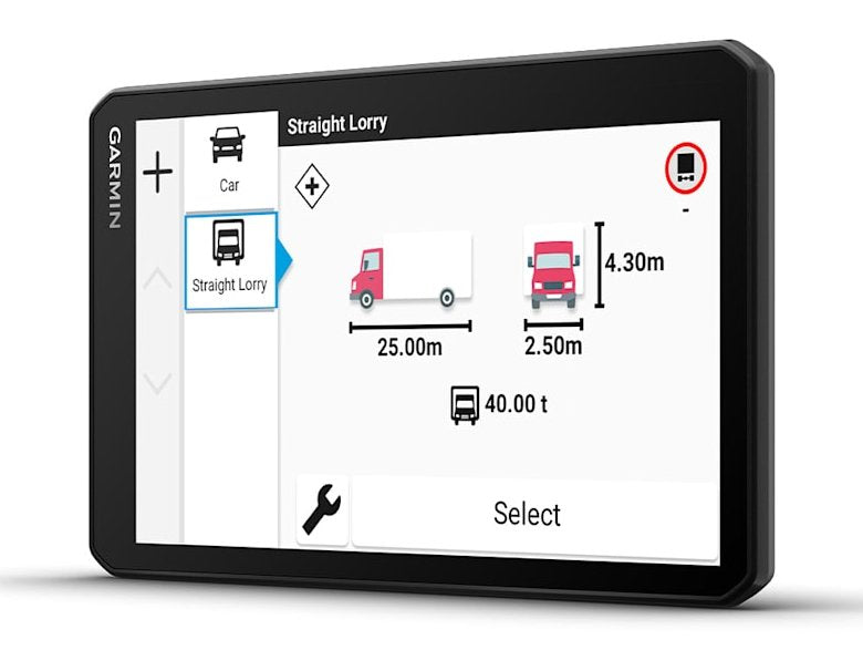 Garmin Dezl Lgv720 Navegador Gps Para Camiones 7" Con Mapas De Europa