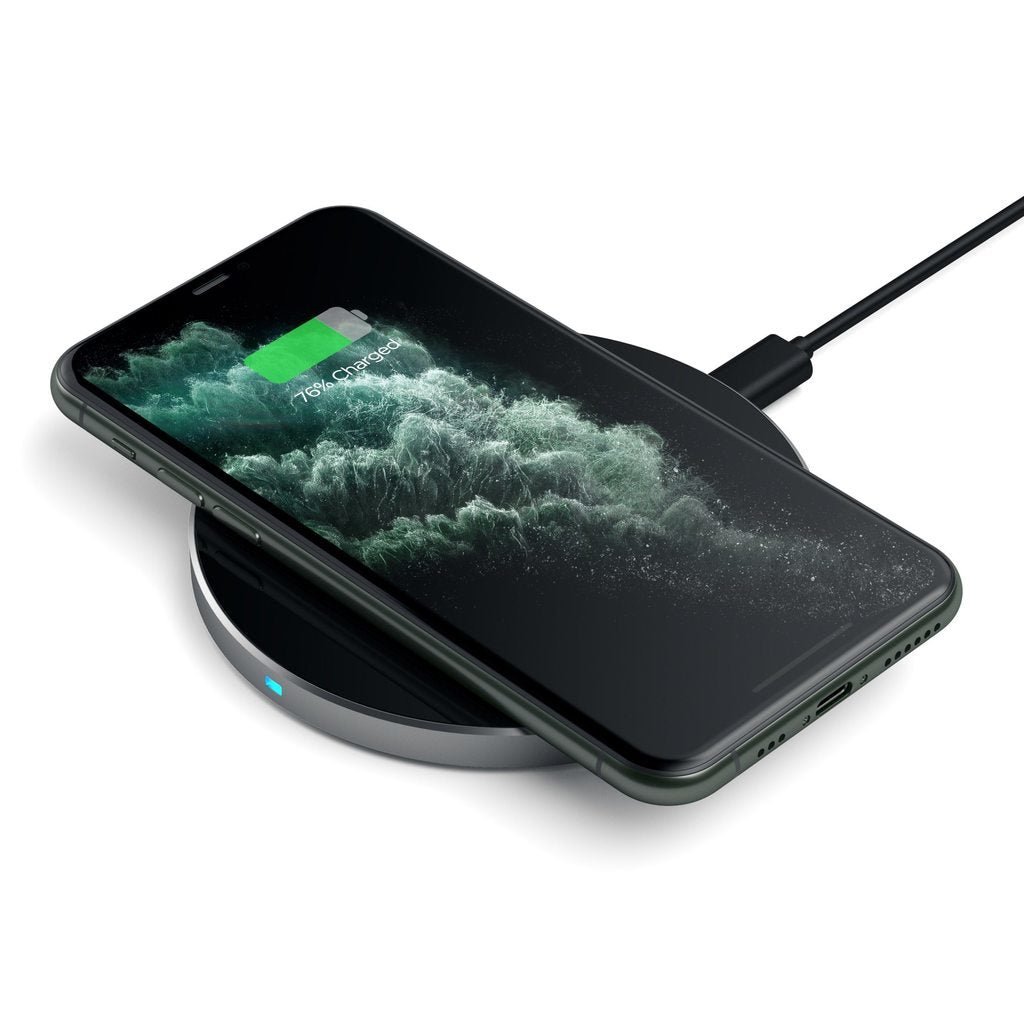 Satechi Wireless Qi Charging Pad Space Gray