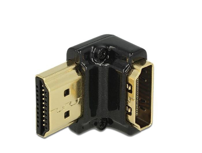 Delock Adaptador Hdmi-A Hembra > Hdmi-A Macho 4k 90° Angular Negro