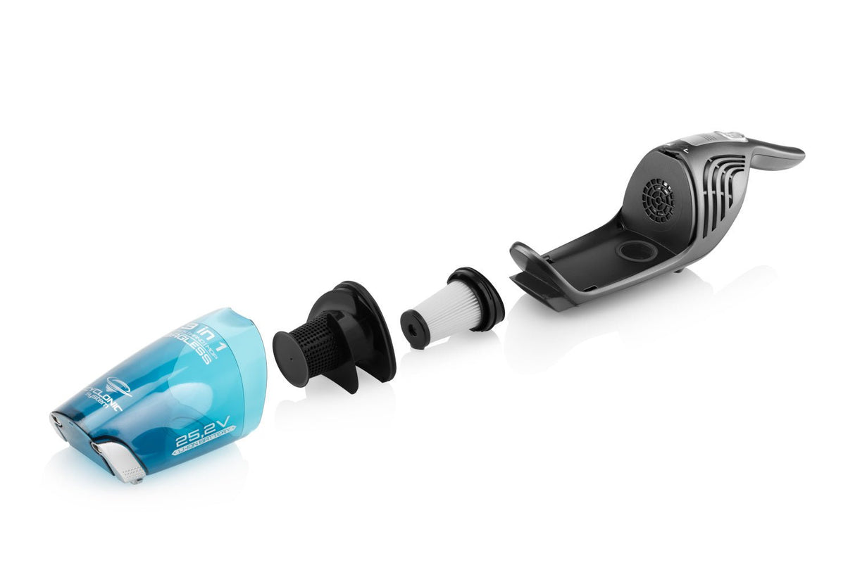 EAN 8590393343461 - Eta Moneto II AQUA PLUS aspiradora de mano Azul, Gris Sin bolsa imagen 10