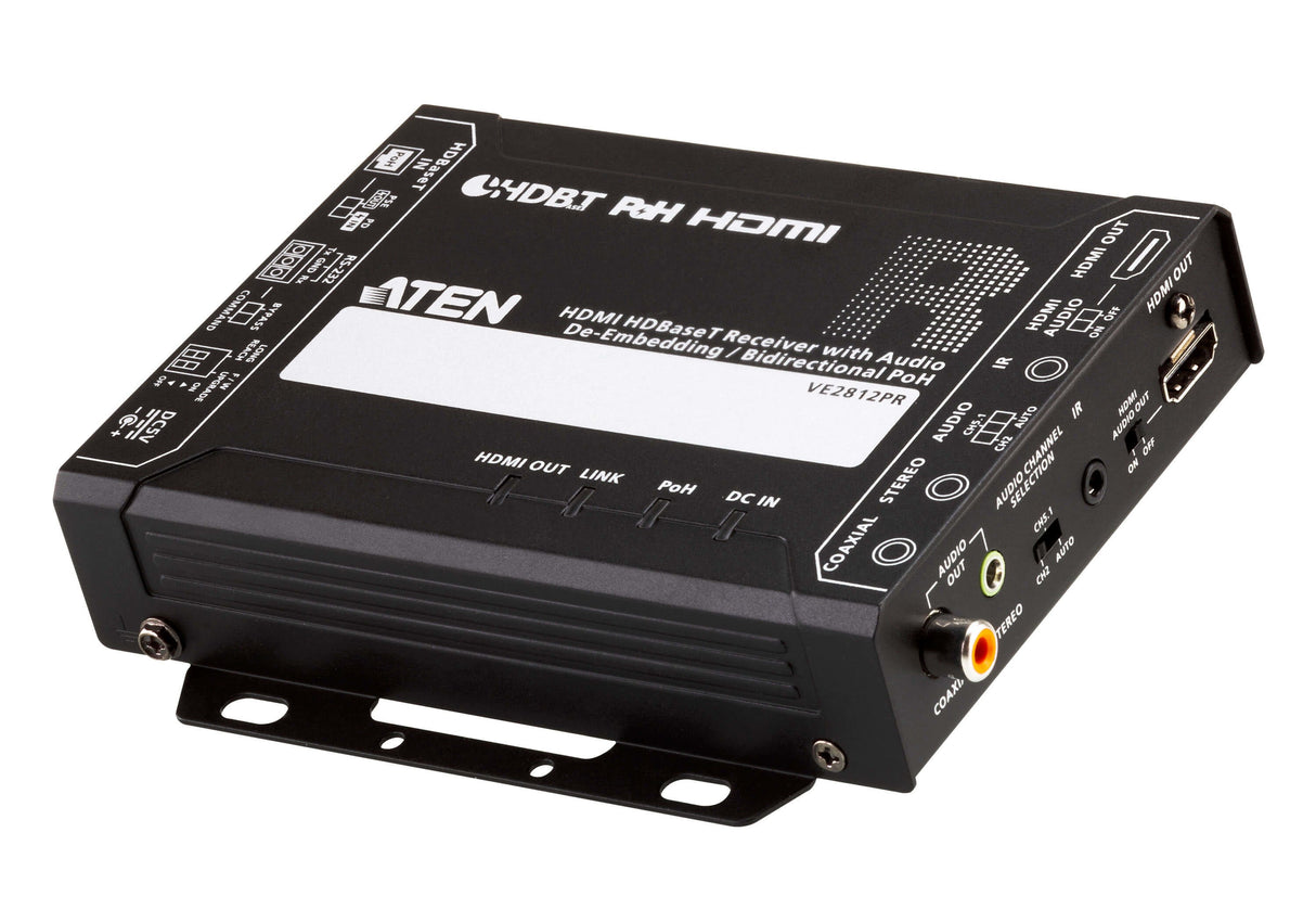 EAN 4710469341199 - ATEN VE2812PR Receptor AV Negro imagen 1
