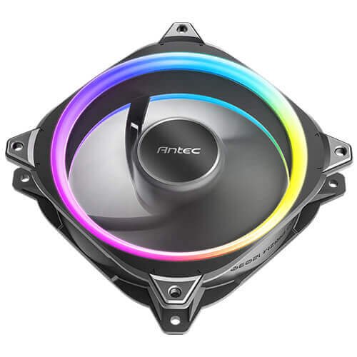 Pack De 3 Ventiladorados De Caja Antec Neo Prizm T3 Rgb - 12cm (Negro)