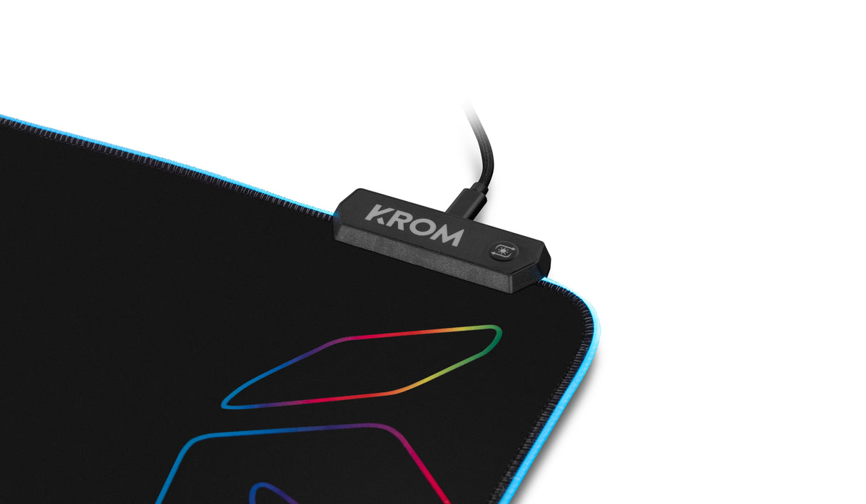 Krom Alfombirlla Gaming Knout Rgb (Nxkromkntrgb)
