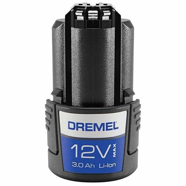 Batería De Repuesto De Iones De Litio Dremel De 12 V B12v30-01 Negra, 3 Ah, Para Dremel 8260 261512v3ja