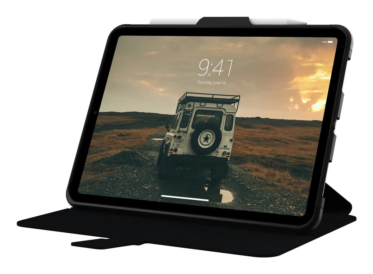 Uag Scout W/ Folio Series Rugged Case For Apple Ipad 10.9" (10th Gen) Scout W/Folio Cover Black Funda Con Tapa Para Tableta Poliuretano Termoplástico (Tpu) Negro 10.9" Para Apple 10.9-Inch Ipad (10ª Generación)