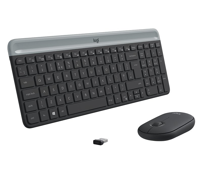 EAN 5099206086548 - Logitech 920-009198 teclado Ratón incluido Universal RF inalámbrico QWERTY Español Grafito imagen 5