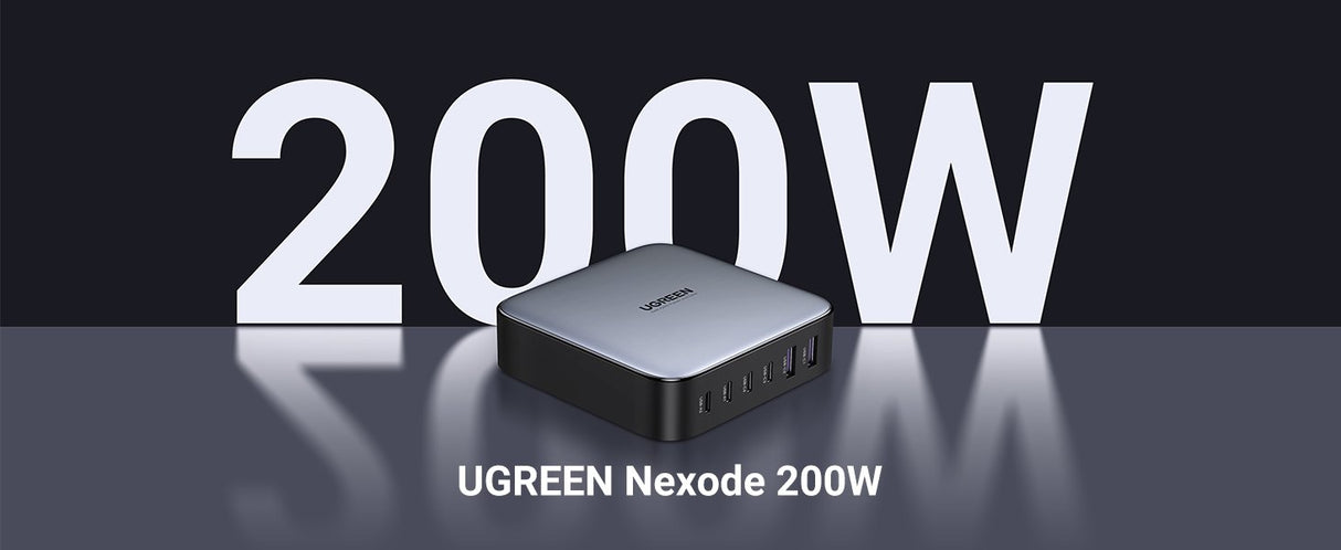 EAN 6957303849147 - Ugreen Nexode Universal Negro, Gris Corriente alterna Carga rápida Interior imagen 3