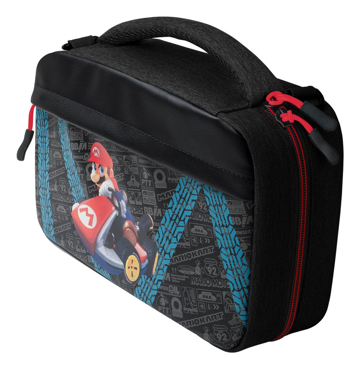 EAN 0708056072032 - PDP Commuter: GLOW Mario Kart Drift Funda protectora rígida Nintendo Negro, Azul, Gris imagen 3