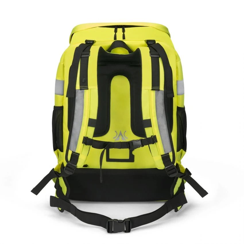 Mochila Dicota Backpack Hi-Vis 65 Litre Yellow