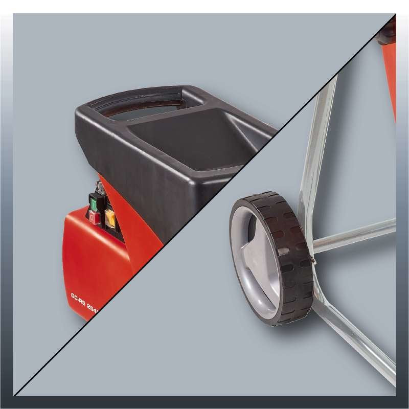 Trituradora Eléctrica Silenciosa Einhell Gc-Rs 2540 (Rojo/Negro, 2000 Vatios) 3430620