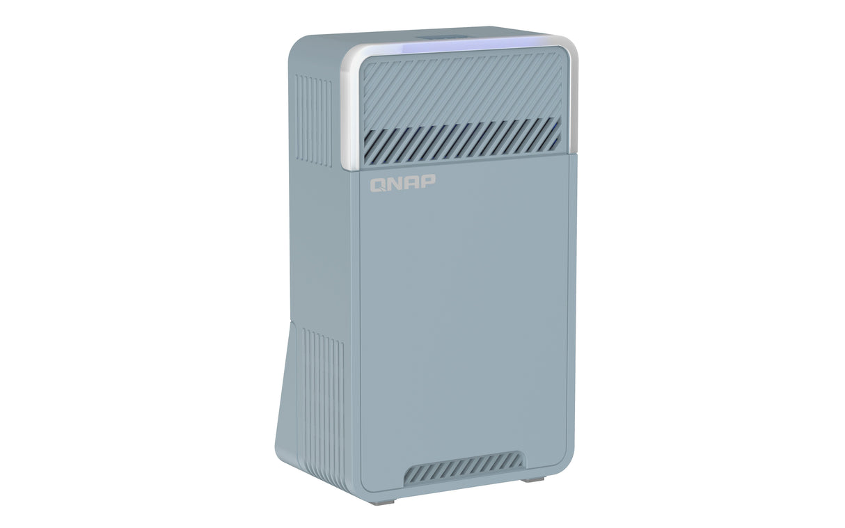 EAN 0885022020256 - QNAP QMiro-201W router inalámbrico Gigabit Ethernet Doble banda (2,4 GHz / 5 GHz) Azul imagen 4