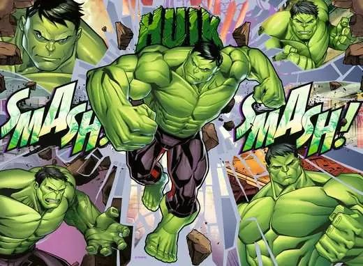 Puzzle Hulk Marvel Xxl100pzs