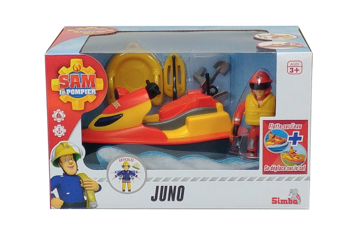 Fireman Sam Police Motor With Figurine