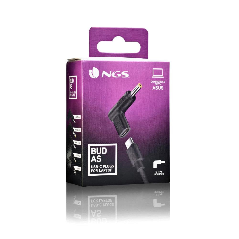EAN 8435430625110 - NGS BUD-AS accesorio para portatil Clavija de adaptador de corriente para ordenador portátil imagen 8
