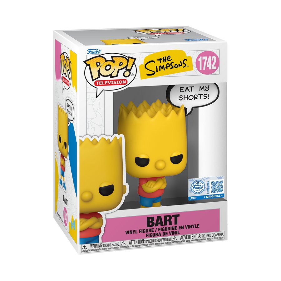 Funko Pop! Los Simpsons Bart Eat My Shorts!