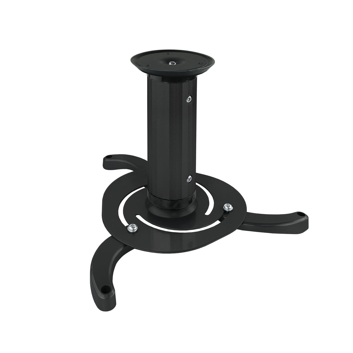 Tooq Soporte Universal De Techo Para Proyector - Inclinable Y Giratorio - Peso Max 10kg - Negro