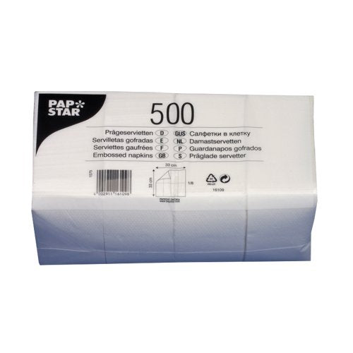 Papstar Servietten Blanco 1 Capas