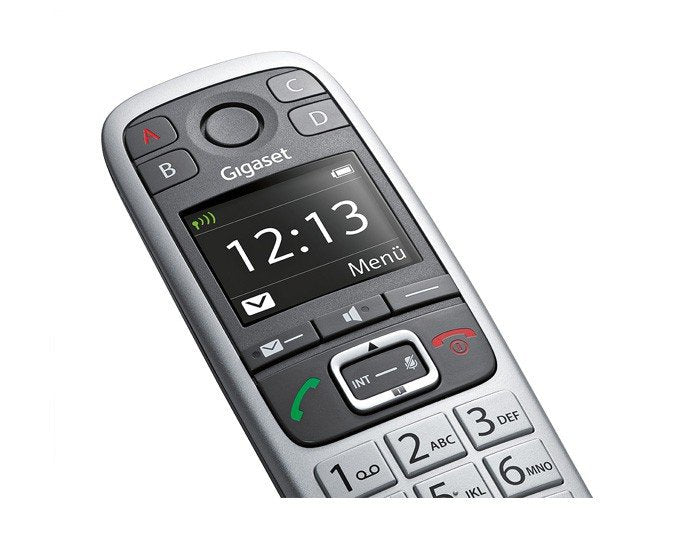 Gigaset E560hx Teléfono Dect/Analógico Negro Identificador De Llamadas
