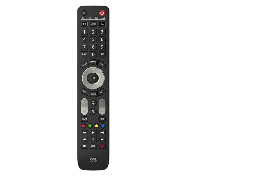 EAN 8716184065477 - One For All Evolve 4 mando a distancia IR inalámbrico Audio, DTT, DVD/Blu-ray, Consola de juegos, Sistema imagen 1