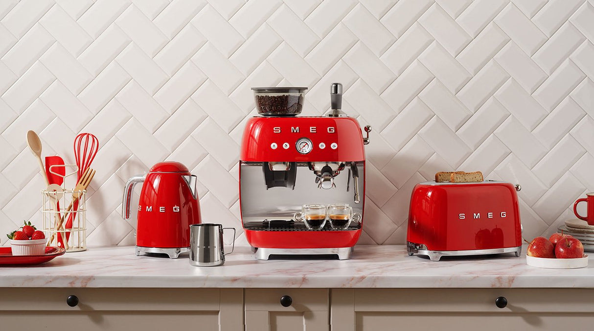EAN 8017709186968 - Smeg TSF01RDEU tostadora 6 2 rebanada(s) 950 W Rojo imagen 7