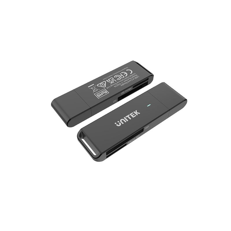 EAN 4894160036438 - UNITEK Y-9327A lector de tarjeta USB 3.2 Gen 1 (3.1 Gen 1) Type-A Negro imagen 5