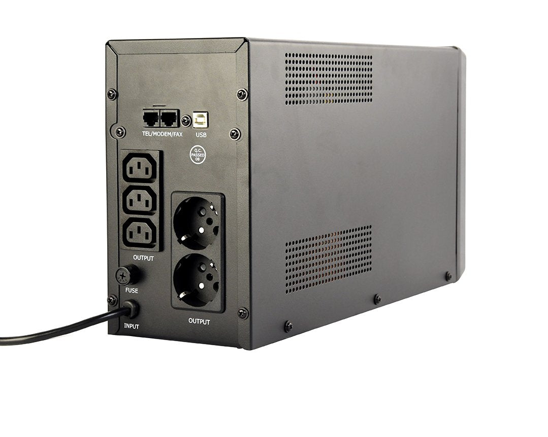 EAN 8716309116602 - Gembird EG-UPS-035 sistema de alimentación ininterrumpida (UPS) Línea interactiva 2 kVA 1200 W 5 salidas imagen 3