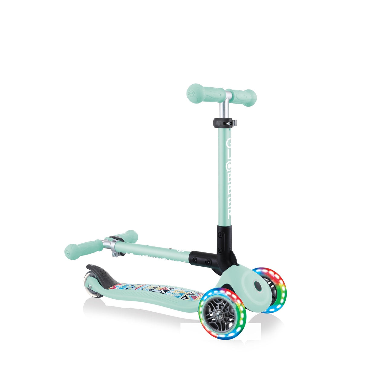 EAN 4895224403586 - Globber JUNIOR FOLDABLE FANTASY LIGHTS Niños Patinete de tres ruedas Azul imagen 3