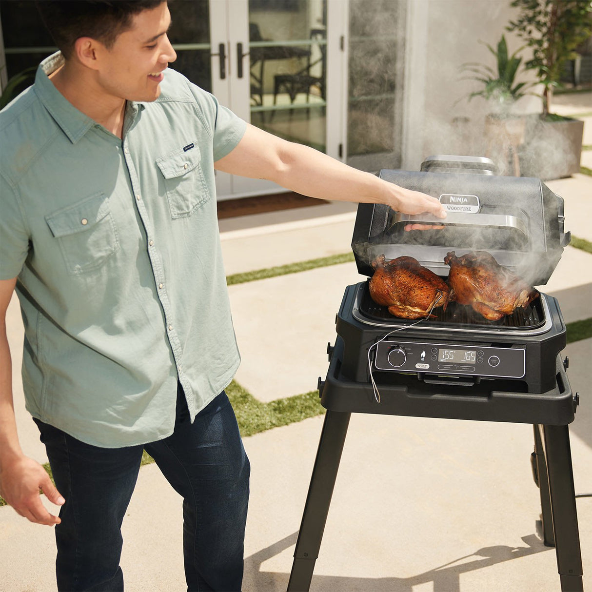 EAN 0622356281058 - Ninja OG850EU barbacoa y parrilla al aire libre Eléctrico Negro, Gris 1700 W imagen 4