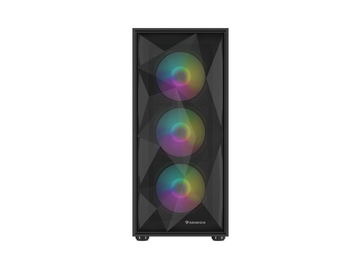 EAN 5901969444537 - GENESIS Diaxid 605 ARGB Midi Tower Negro imagen 6