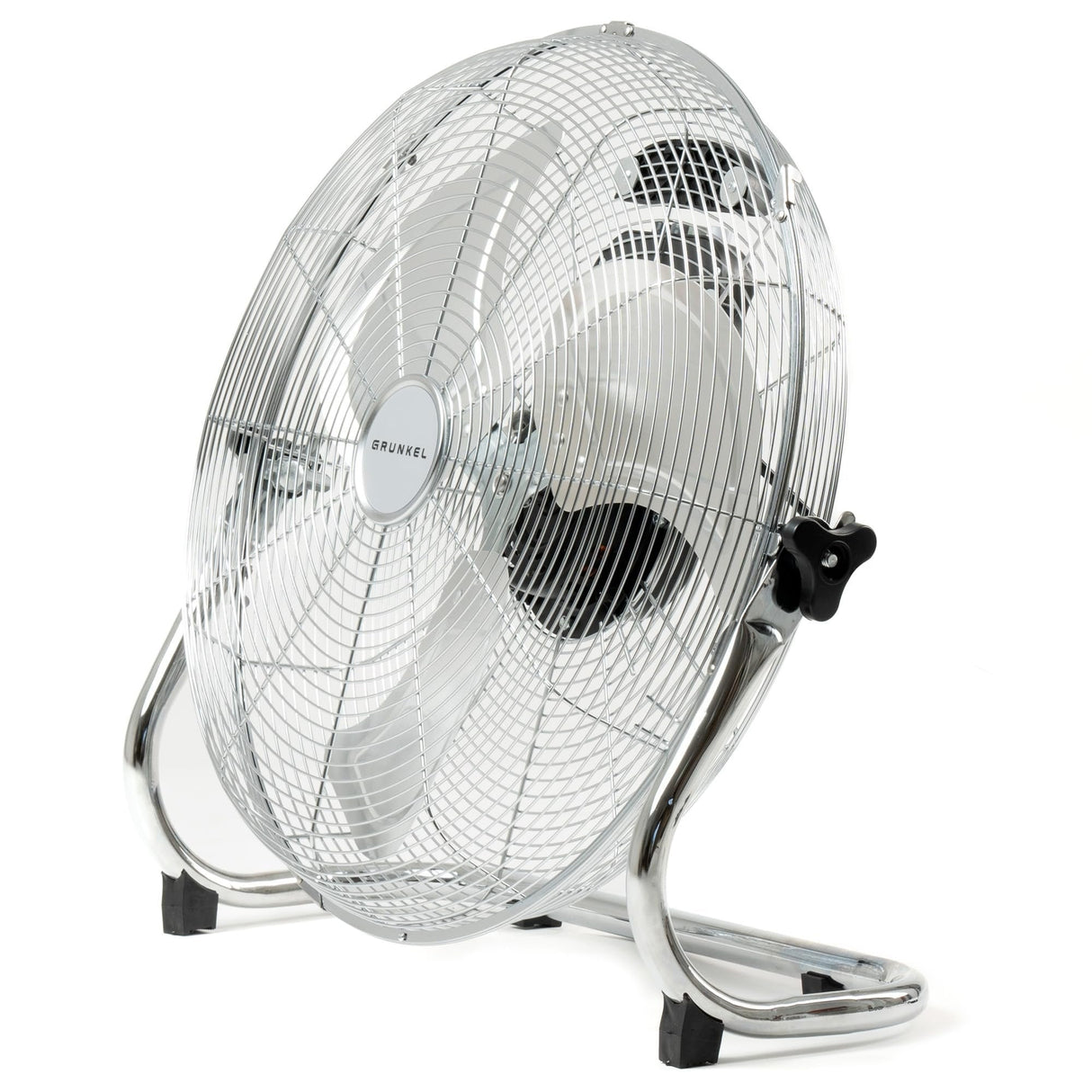 Ventilador De Suelo Industrial Grunkel Met-H16industrial 90w 3 Aspas 40cm 3 Velocidades