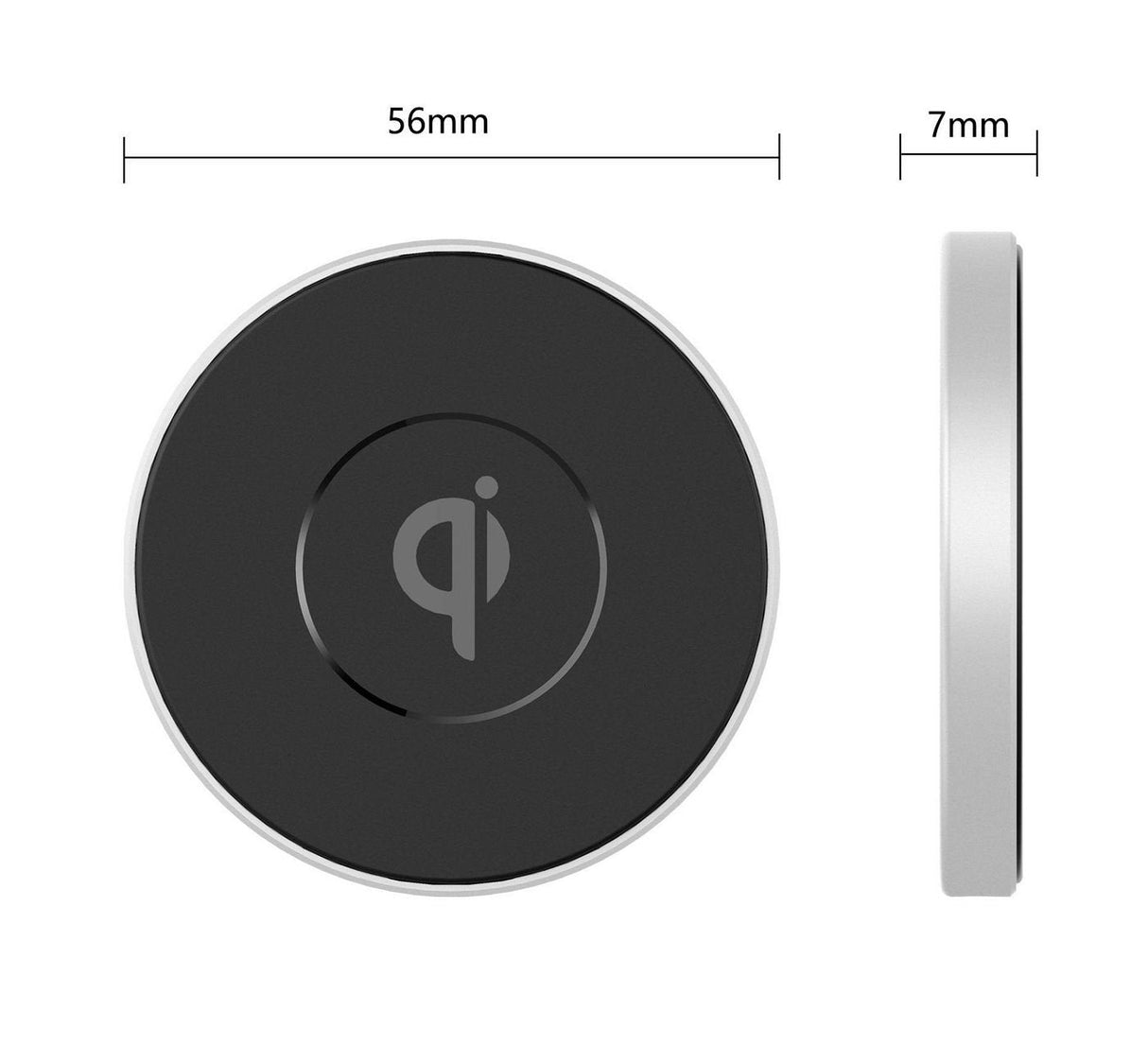 Magnetic Wireless Charger With Usb-C Plug. Charges Up