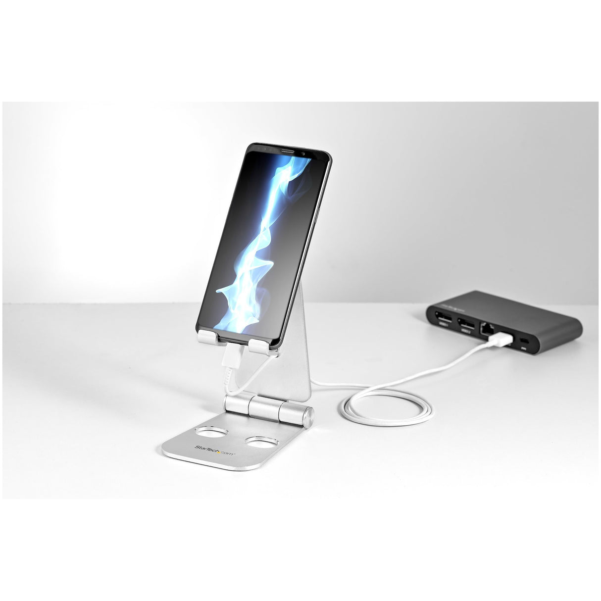 EAN 0065030878715 - StarTech.com USPTLSTND soporte Carro para administración de tabletas Teléfono móvil/smartphone, Tablet/UM imagen 4