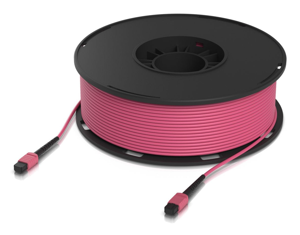 Indoor Om4 Multi-Mode Fiber Patch Cable With Mpo-12 Type