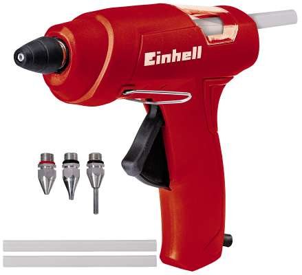 Pistola De Pegamento Caliente Einhell Tc-Gg 30 Rojo / Negro, 200 Vatios